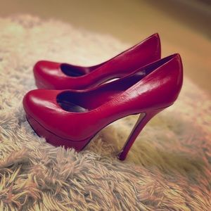 Bakers Red High Heels
